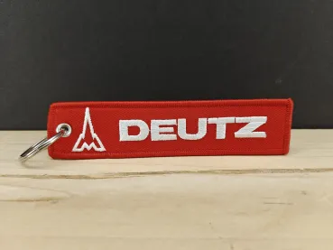 Deutz Schlüsselanhänger rot